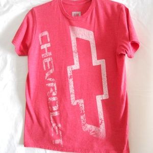 Red GM Licensed Chevrolet Graphic s/s Tee Unisex M